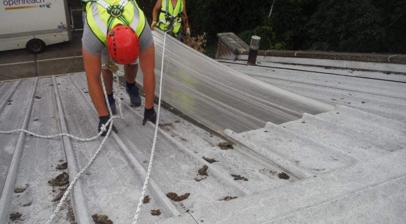 Fall Protection Barnsley Industrial Skylights Replacement